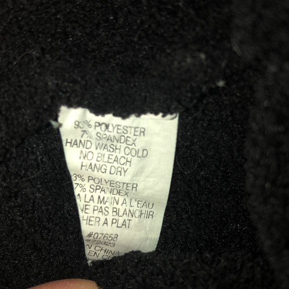 Black chenille like sweater - Picture 3 of 3